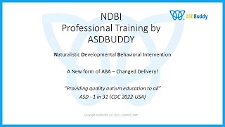 NDBI by ASDBUDDY - Introduction to Professionals Training