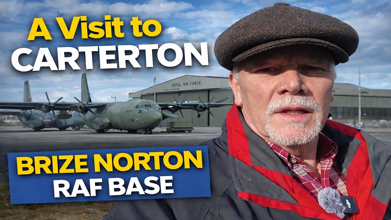 I Visit Carterton close to RAF Brize Norton, A British town on the edge of the beautiful Cotswolds
