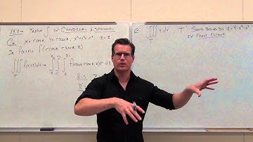 Calculus 3 Lecture 14.7:  TRIPLE Integrals Over Regions with CYLINDRICAL or SPHERICAL Coord.