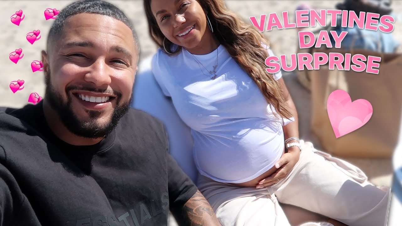 MY BOYFRIEND SURPRISED ME FOR VALENTINES DAY *gift fail*