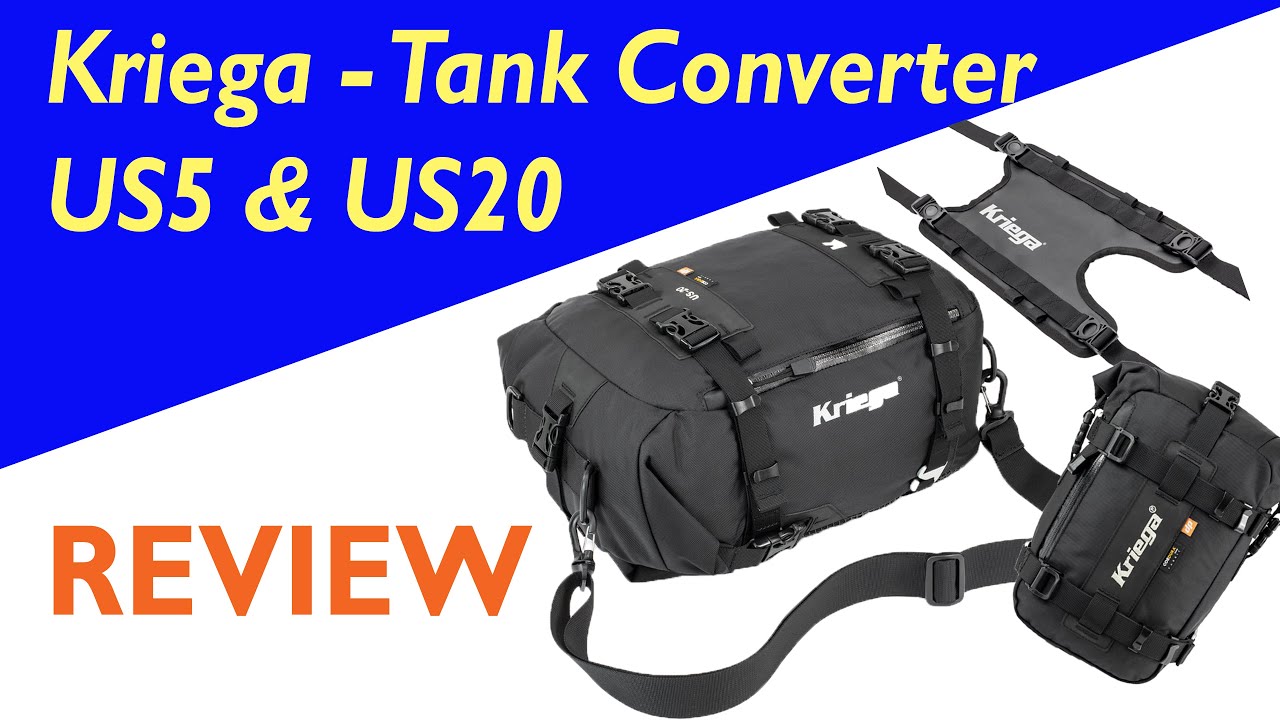 Kriega US-20, US-5 and Tank Converter Review - YouTube