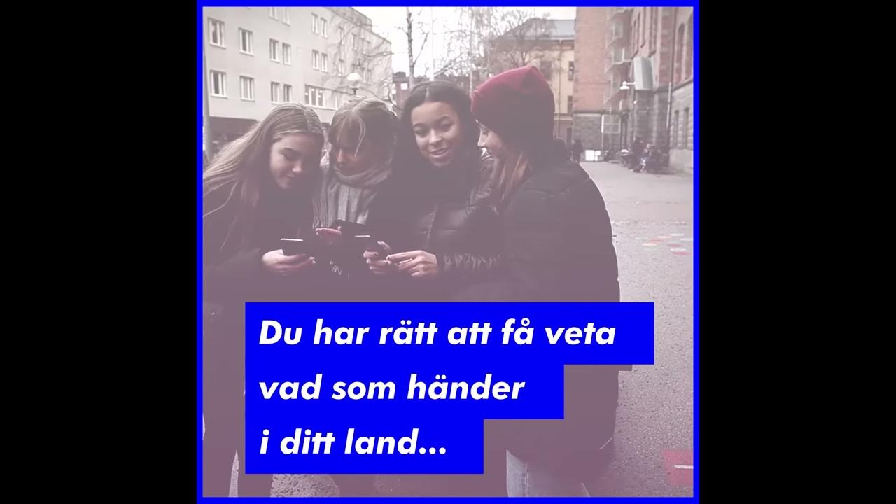 Film 3: Rätt till information – Syntolkat - YouTube