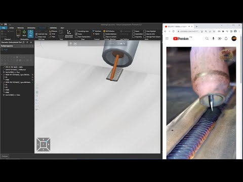 Visual Components - Welding Walking Cup Technique