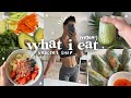 what i eat in a week + grocery shop! (vegan, easy, cheap ☻)