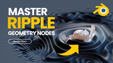 Ripple Effect Blender Tutorial Geometry Nodes