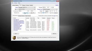 OzLINK for UPS - Rating Demonstration