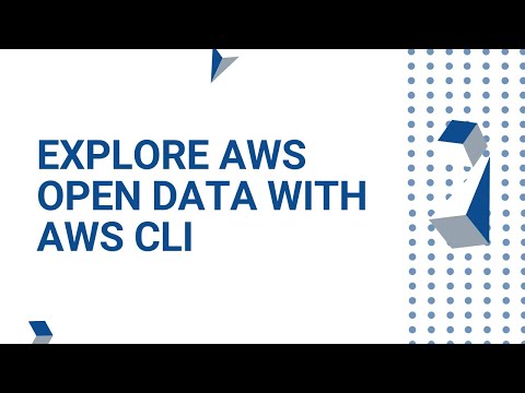 Explore AWS Open Data via CLI