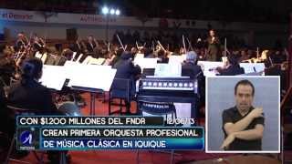 LANZAN ORQUESTA PROFESIONAL EN TARAPACÁ - Iquique TV