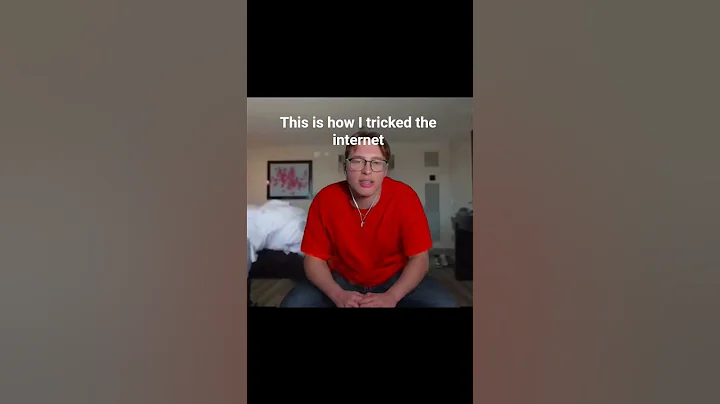 This Is How I TRICKED The INTERNET!😱 #tricks #internet