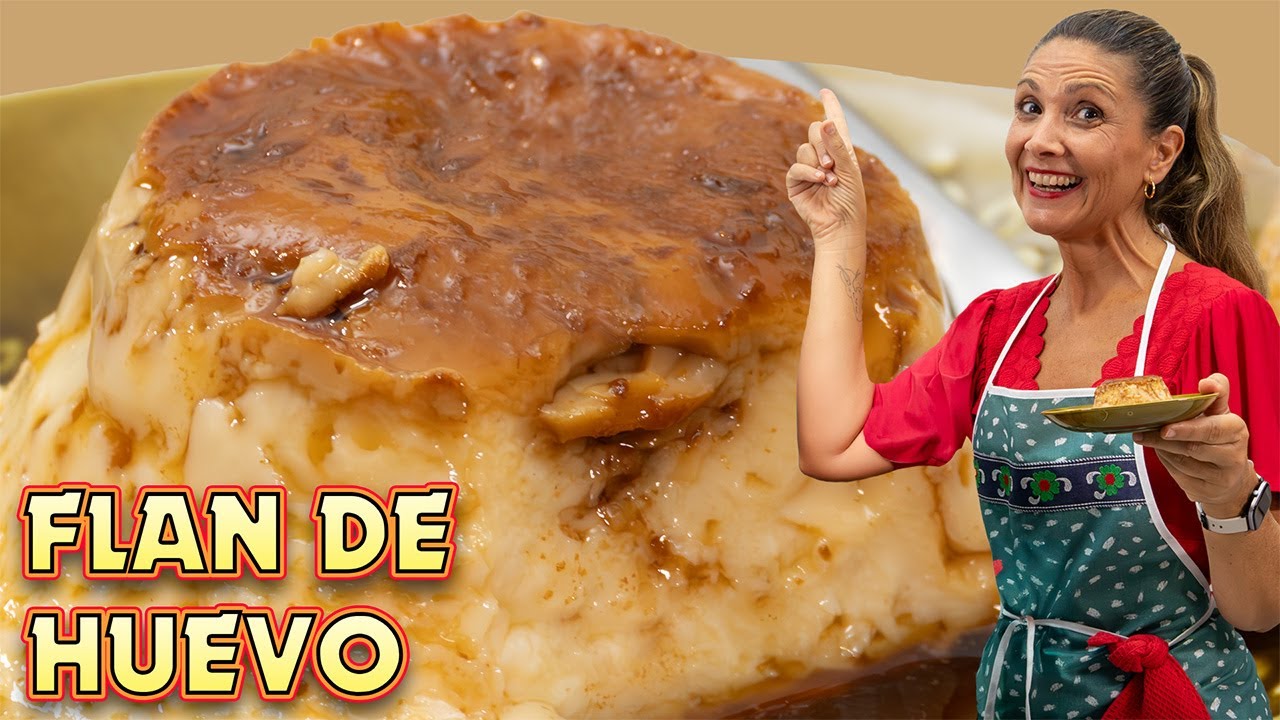 El MEJOR Flan en #freidoradeaire - DELICIOSO Y MUY FÁCIL