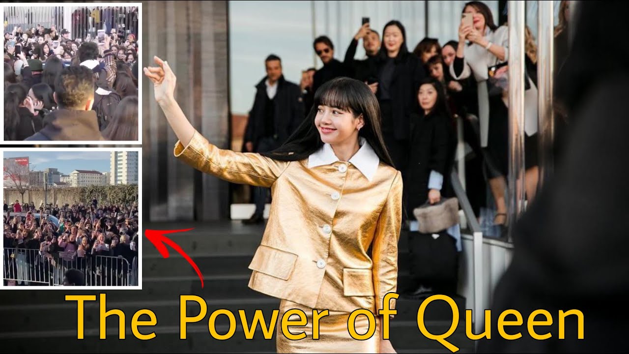 Amazing! The Power of Queen, Lisa Manoban at Prada Fashion Show in Italy