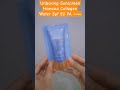 Unboxing Sunscreen Hanasui Collagen Water Spf 50 PA ++++ #shorts