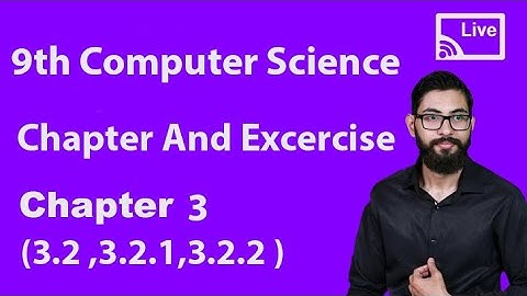 9th Class Computer Ch 3 Input And Output Devices Live Lecture - 9th Class Computer Live Lecture