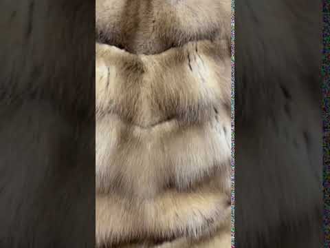 Шуба из куницы