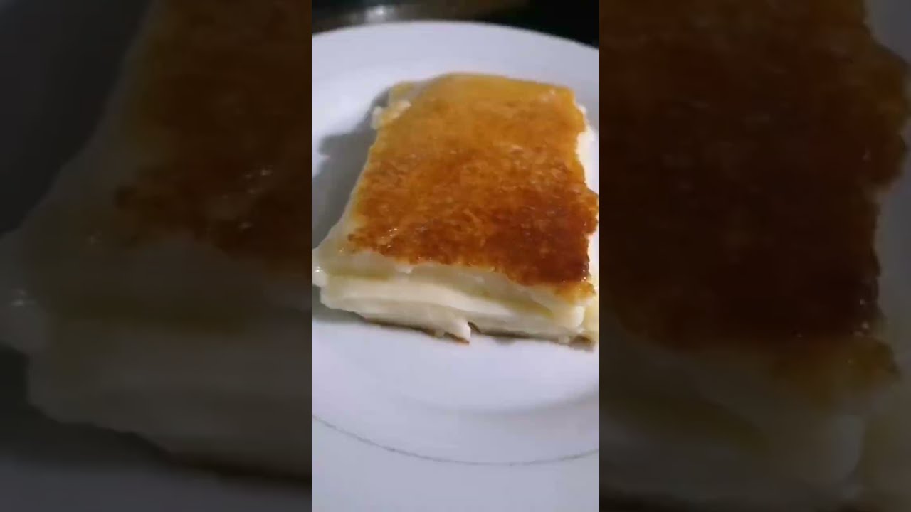 Az malzeme ile çok pratik ve çok lezzetli Kazandibi Tarifi. #shorts, #shortsvideo