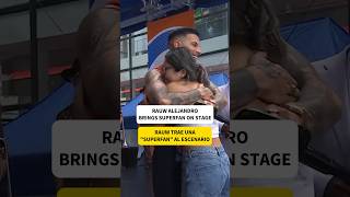 Rauw Alejandro Brings Superfan On Stage