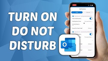 How to Turn ON Do Not Disturb in Outlook