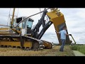 Tractors Pulling Plowing Power: Field Drainage