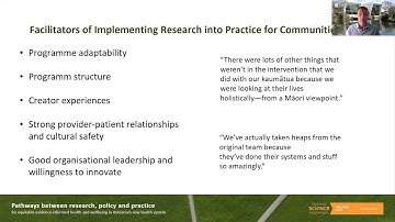 Enhancing implementation of research into practice through community engagement and co-design