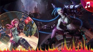 ◤ Nicki Taylor & Lunity ◢ ↬ Here Comes Vi / Get Jinxed [ 4K ] - [Lyrics]