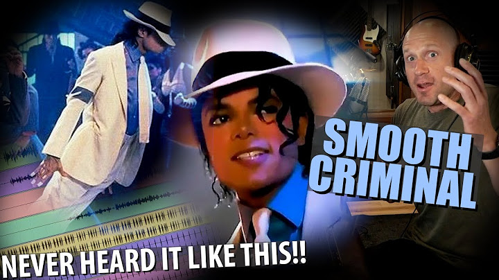 Smooth Criminal Studio version - Studio performance video thumbnail