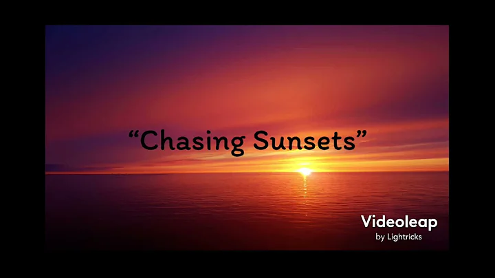 C.D.$ - “Chasing Sunsets” (Feat. INTELEKT) + Lyric video