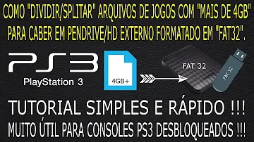 Como dividir um jogo de PS3?