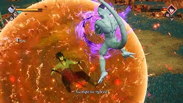 JUMP FORCE - Frieza Vs Sasuke Gameplay & Freeza
