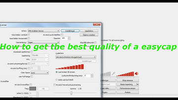 How to get the best quality of a easycap part 3 of 3