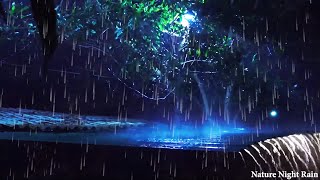 Best Sleep with Heavy Rainstorm on Metal Roof & Strong Thunder | Relaxing Rain Thunderstorm Ambience