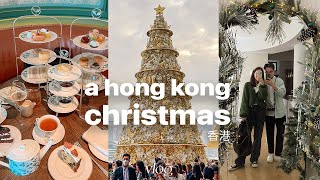 Гонконгский видеоблог | Рождественский послеобеденный чай, аква-луна и украшения по городу