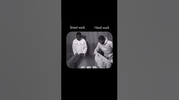 || Smart work V/S Hard work ||                           #shorts