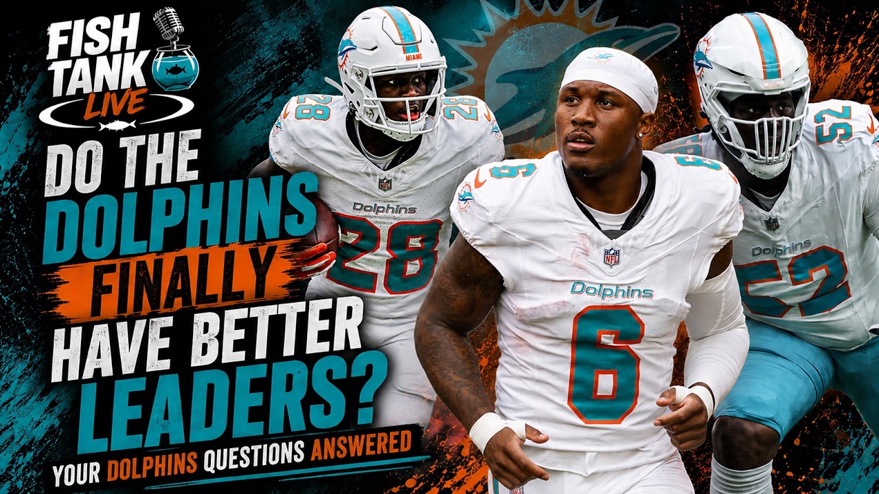 Do the Dolphins Finally Have Better Leaders? | Fish Tank LIVE