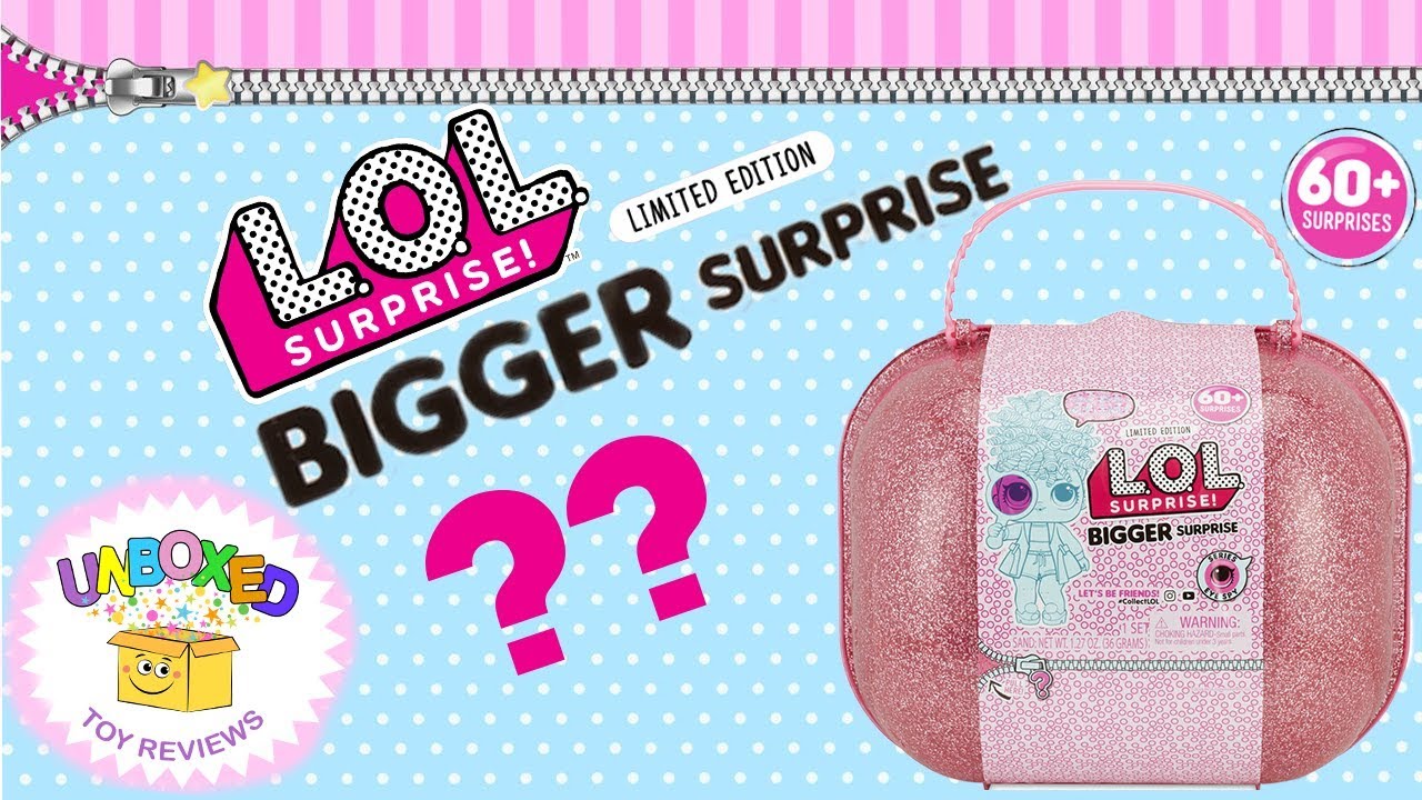 magic crayon kit L.O.L Surprise! Bigger Surprise | Toys Unboxing