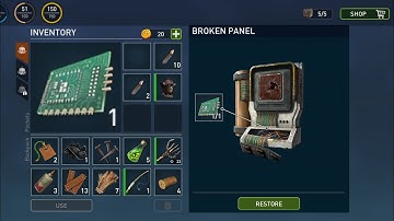 Raft Survival: Ocean Nomad Broken Panel Restore