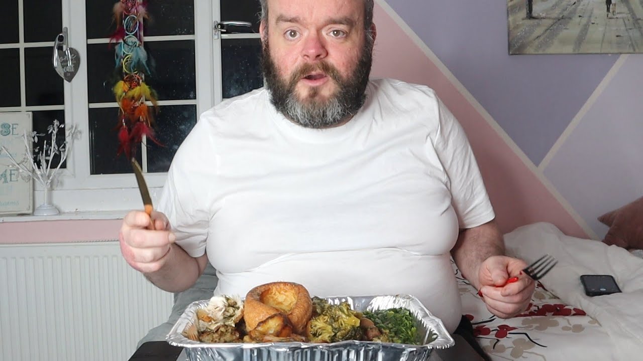 New years day Sunday Roast dinner uk mukbang