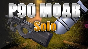 MW3: Quick Solo P90 MOAB - G Fuel: Mission Gunship Sweepstakes (MW 3 Gameplay/Commentary)