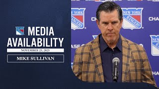 Nyr Practice Mike Sullivan Media Availability Nov. 25, 2025