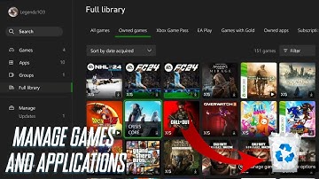 How to Uninstall Games & Applications Xbox Series X/S - 2025