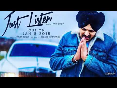 Just Listen | Official Music Video | Sidhu Moose Wala ft. Sunny Malton | BYG BYRD | Humble Music