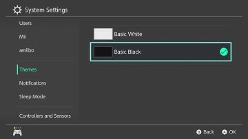 Nintendo Switch Tutorial: Dark Color Theme