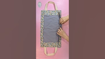 Quick and Easy sewing tips/ zipper tote bag