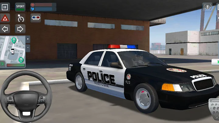 Big & Small Police Cars with Slide Color and Portal Trap - Police Truck Rescue Cars - BeamNG.Drive