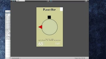 Free Planet Hop GameSalad template from Stormy Studio.com