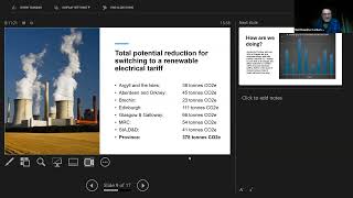 Net Zero Webinar: The Energy Footprint Tool – What We Have Learned