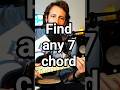 Easy Guitar Hack: Turn Any Barre Chord Into a 7 Chord With One Finger Lift  #guitarlesson