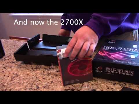 Ryzen 2700X Unboxing