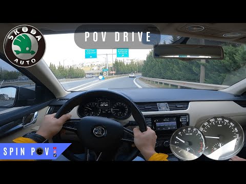 2016 SKODA OCTAVIA 1.6 TDI - AUTOBAHN POV Test Drive