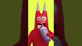 Banban Tries The Grimace Birthday Shake