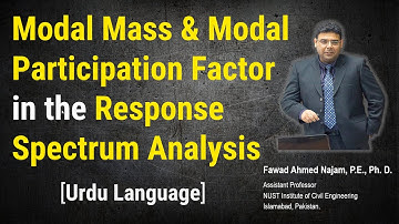 Modal Mass & Modal Participation Factor in the Response Spectrum Analysis